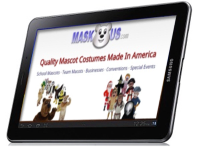 MaskUS.com on an Tablet