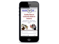 MaskUS.com on an iPhone