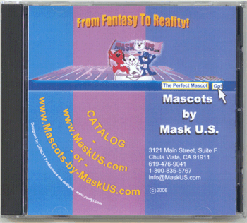 Mascots by Mask U.S. Disk Case Cover