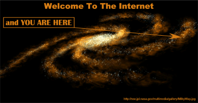 YOU ARE HERE - Welcoome To The Internet